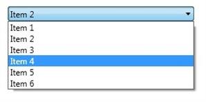 StandardComboBox StandardComboBox