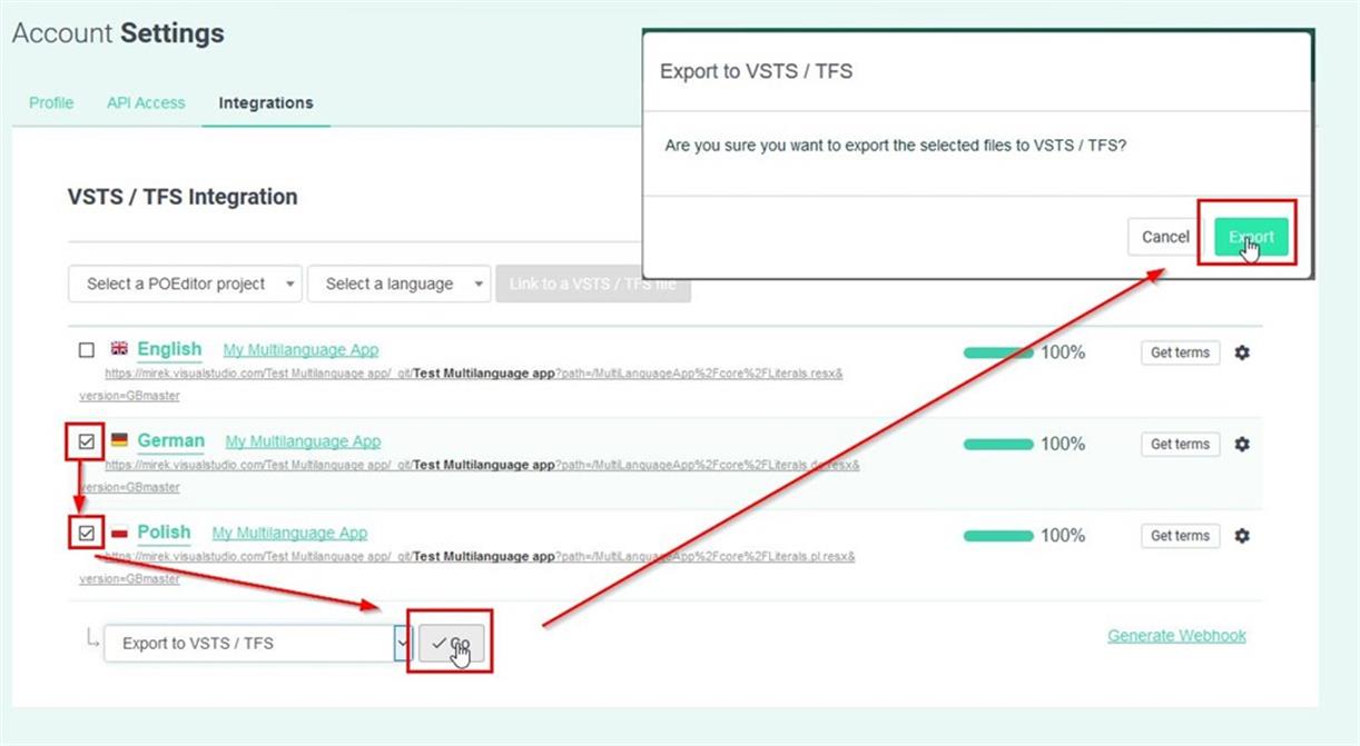 POEditor export POEditor export